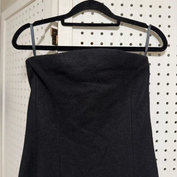 Banana Republic Wool Classic Black Maxi Dress
